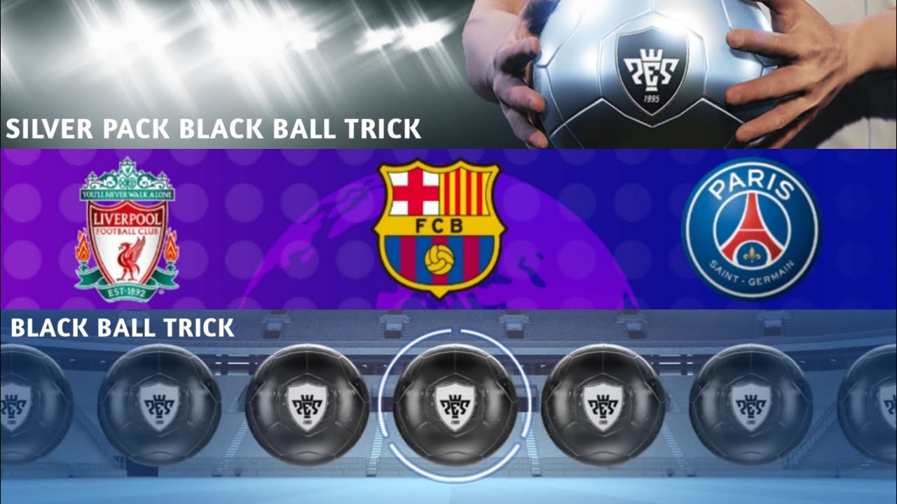 Black Ball Trick In Silver Pack PES 2019