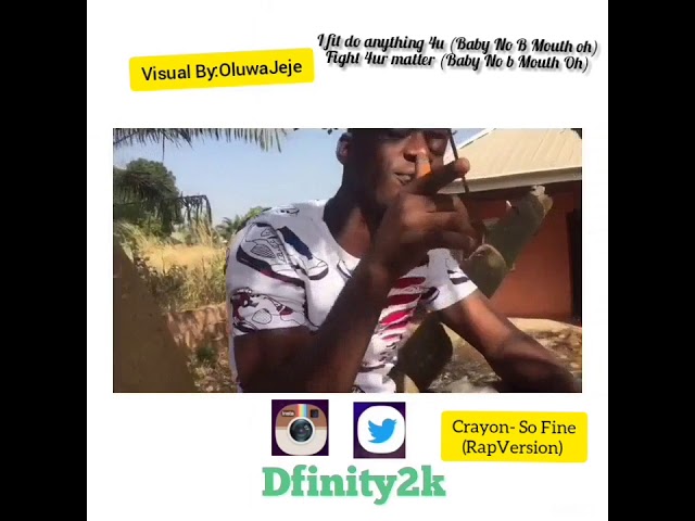 Guarda Dfinity2k - So fine (RapVersion) su YouTube Guarda Dfinity2k - So fine (RapVersion) su YouTube