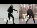 girl teaches herself to dance | 3 year dance transformation + glow up