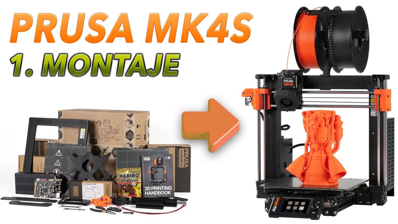 Impresora 3d - KIT PRUSA MK4S (1) - Piezas y Montaje - YouTube