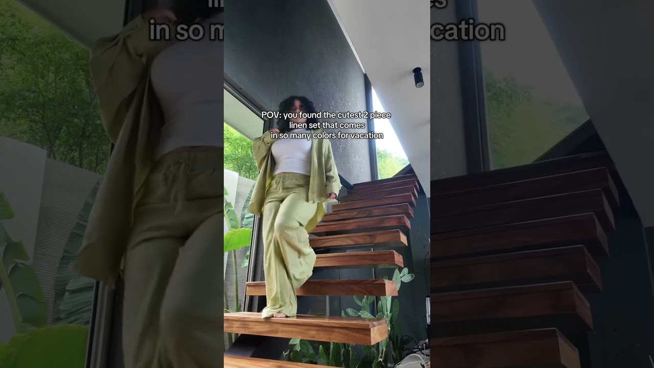 Linen Set Love! So comfy & cool for vacation – getting it in all colors!