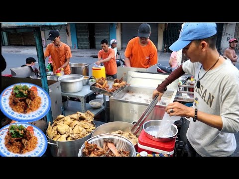 quán cơm gà ngon ở sài gòn New 2022 Quán Cơm gà Xối Mỡ (Gốc Hoa) 4 Người bán không kịp ở Sài Gòn | Saigon Travel