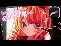 draw with me👧❤️￤iPad ASMR ￤digital art🎨 ￤procreate