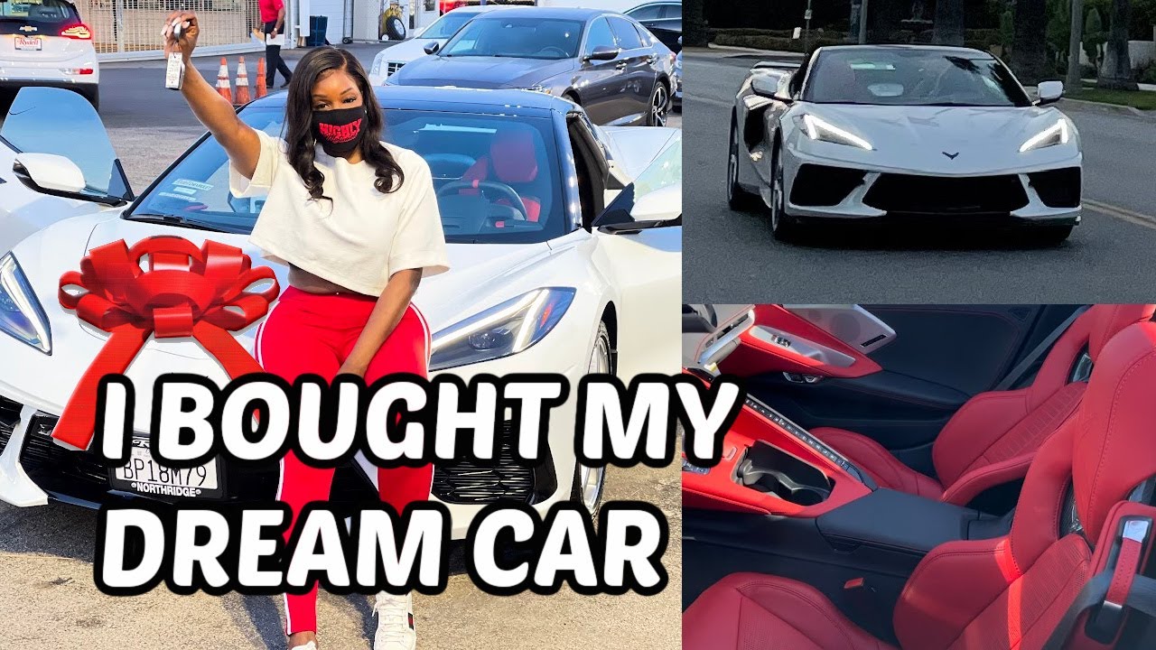 I bought my dream car!! Car Tour of my New 2021 Corvette C8 ️ - YouTube