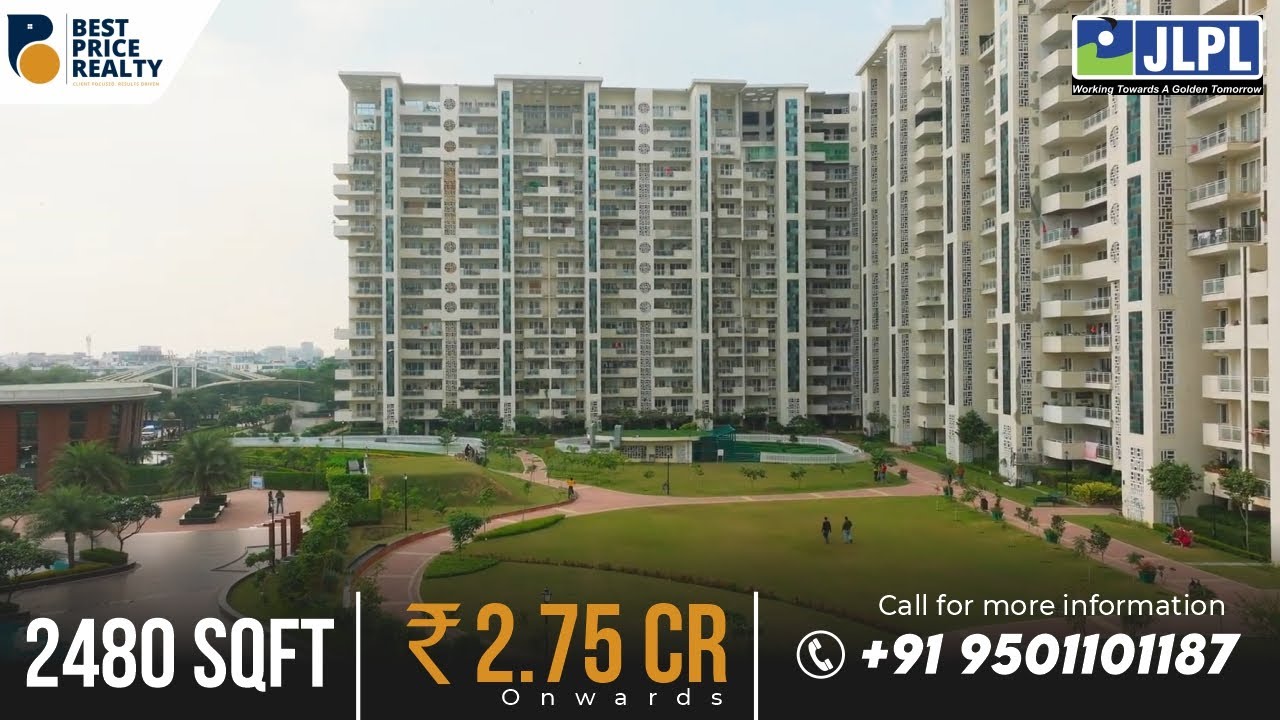 JLPL Falcon View |Virtual tour of Megatowship| CLUBHOUSE, Parks & 3+1 Bhk on Airport road Mohali