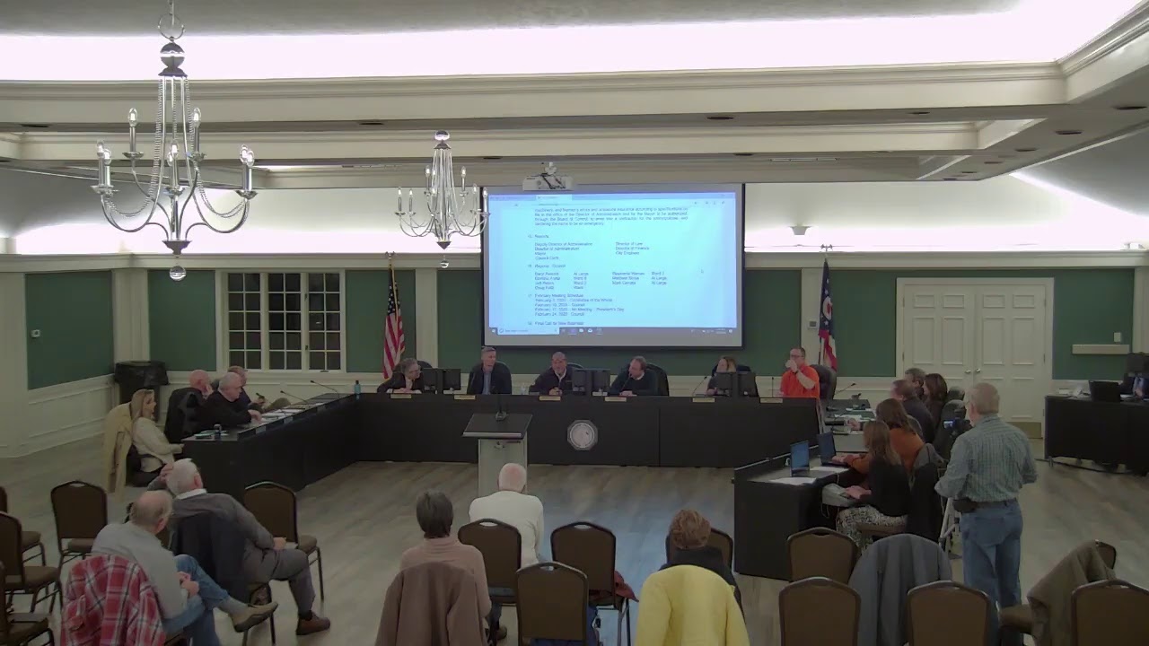 North Canton City Council Meeting January 27, 2020