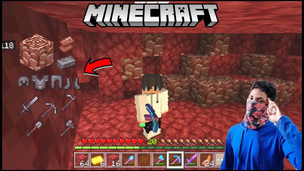 I Made Minecraft Full Netherite Armor And Tools | Minecraft Survival ...