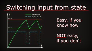 Vehicle simulation: Switch inputs based on state (Simple hysteresis-based cruise control) [Matlab]