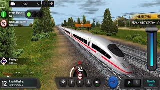 Euro train simulator 2 best Android gameplay hd #1| euro 2| low mobile gameyt screenshot 4