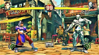 Chun-li vs Seth (Hardest )  Ultra Street Fighter IV..