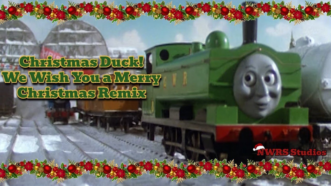 Christmas Duck! | We Wish You a Merry Christmas Duck Theme Remix