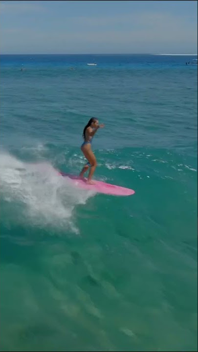 #Girl Dancing On Water! #shorts #surf