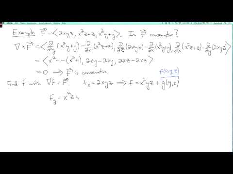 Multivariable calculus 4.4.4: Examples of curl and conservative vector fields