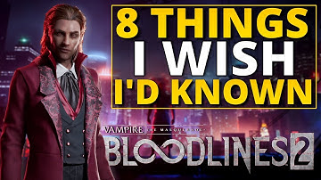 8 cruciale tips die ik eerder had willen weten in Vampire: The Masquerade - Bloodlines 2