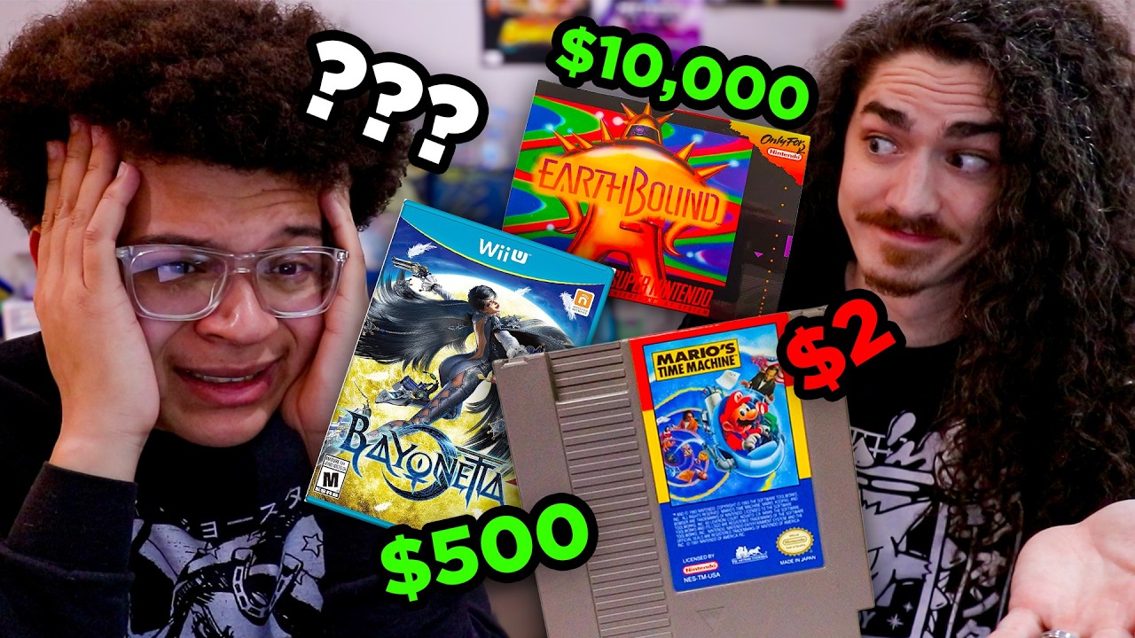 Can you GUESS these Retro Game Prices? (OVER/UNDER Ft. @RSGabe )