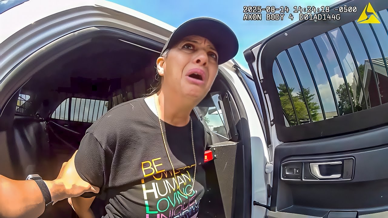 Simple Traffic Stop Turns Chaotic After Woman Flees From Police - YouTube