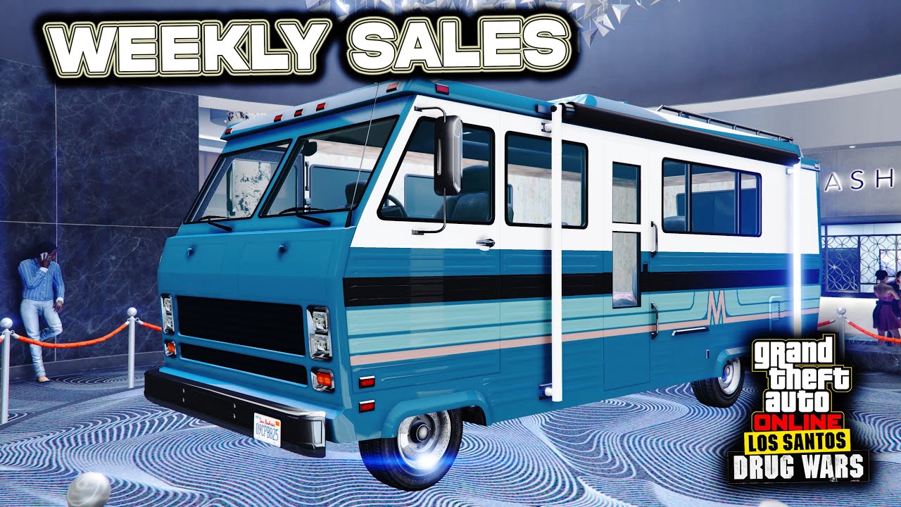 GTA 5 Online NEW Weekly Sales | NEW UPDATE | Car Sales | FREE CARS | New Podium Car | Drug Wars DLC