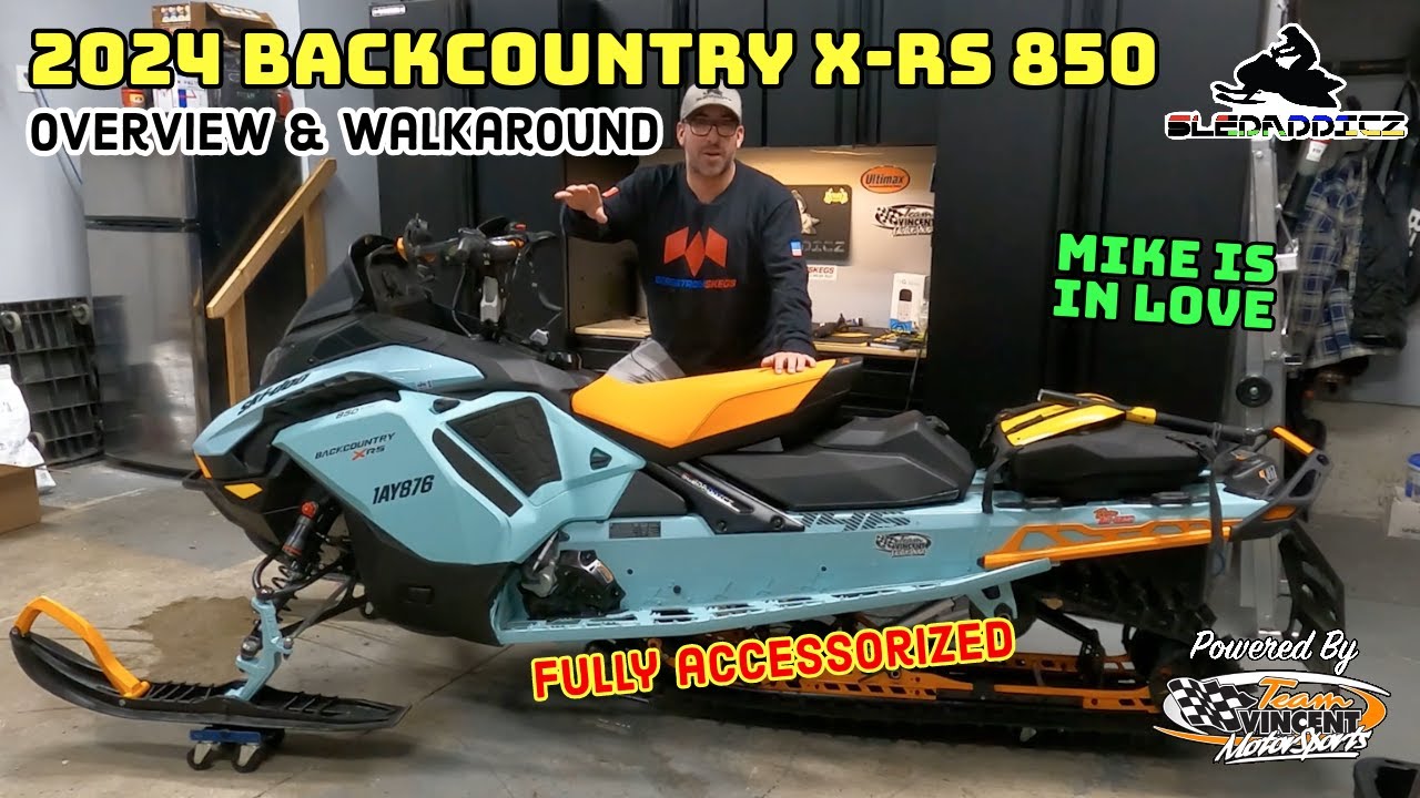 2024 Ski-Doo Backcountry X-RS 850 | Overview & Walkaround | The
