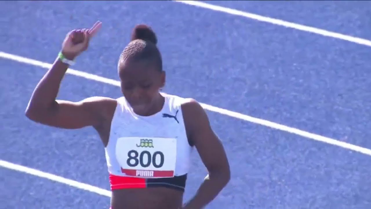 Women's 100m Hurdles Final   2021 Jamaica Olympic track and field trials   June 27, 2021