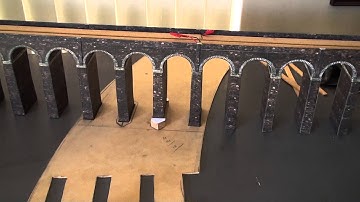 N Gauge Four Oaks Street Station Part 16 Viaduct 2