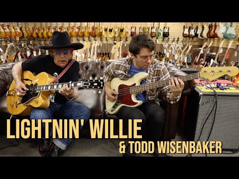 lightnin'-willie-and-todd-wisenbaker-on-a-bill-nash-jb-63-jazz-bass-at-norman's-rare-guitars