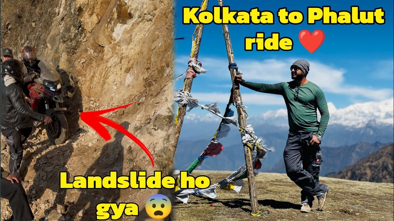 Kolkata to phalut by bike.