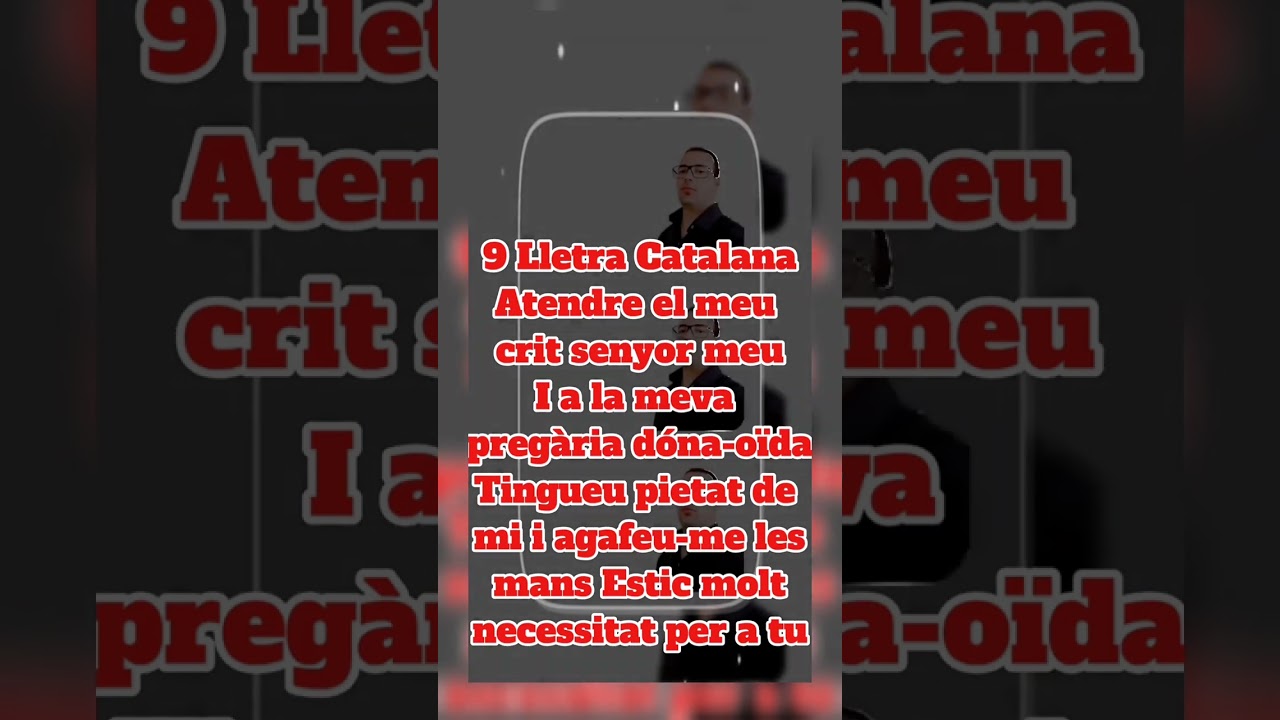 atendre el meu crit Senyor meu I a la meva pregària dóna oïda Tingueu pietat de mi i agafeu-me ❤️❤️🤠