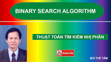 (2) Binary search algorithm – Thuật toán tìm kiếm nhị phân trên mảng sắp xếp - Bui The Tam