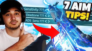 7 Tips to Improve your Aim in Warzone with controller! | Warzone Training