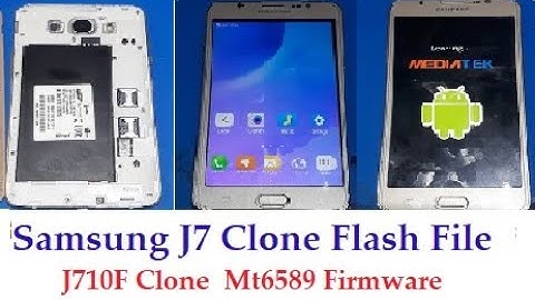 Samsung J7 Clone Flash File | SM-J710F MT6589 Customer Care Firmware (1000% Tested) Flash File