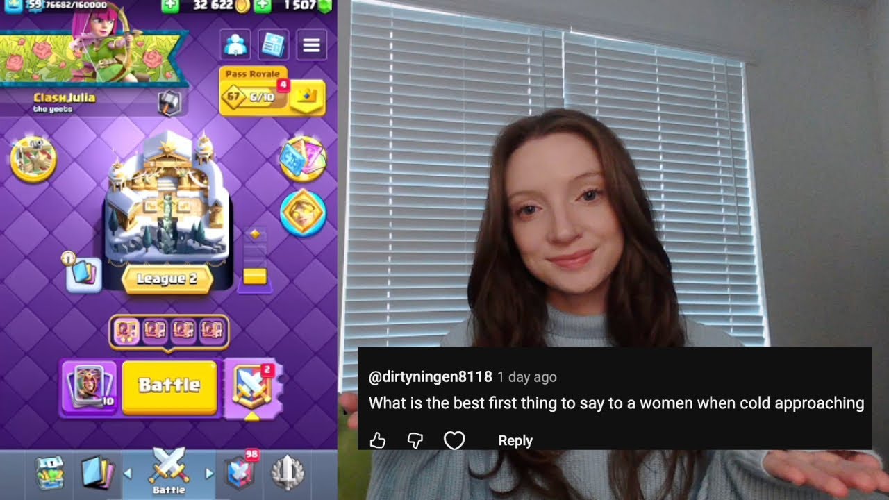 Giving my Commenters Relationship Advice - Clash Royale