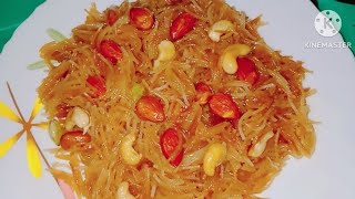 Dry Meethi Seviyan Recipe | Sweet Vermicelli Recipe Without Milk | Swetas Rannabanna