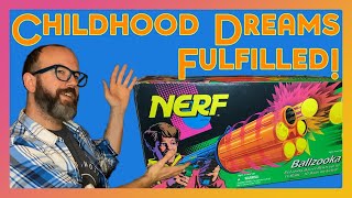 Vintage Nerf: 1994 Kenner Ballzooka - My Childhood Dream Blaster