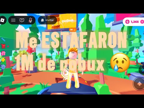 ¡Me ESTAFARON 1M de robux!😡⁉️ PLIS DÓNATE