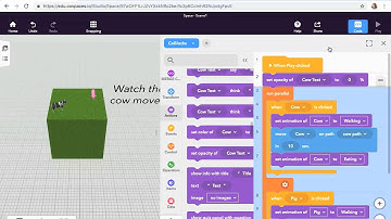 CoSpaces - Adding Text Markers