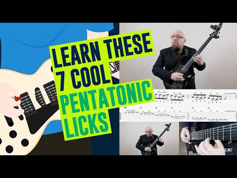 7 Pentatonic Guitar Licks Everyone Should Know