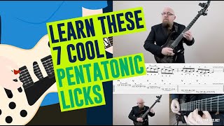 7 Pentatonic Guitar Licks Everyone Should Know