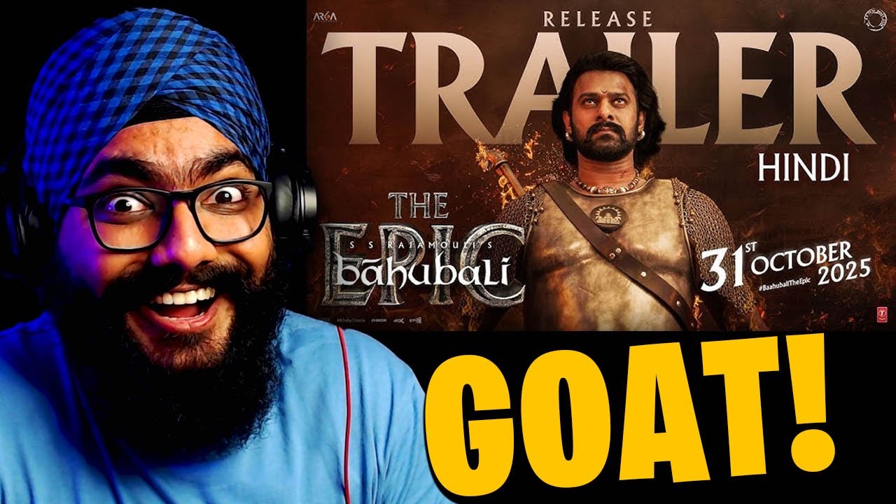 РЕАКЦИЯ на релизный трейлер «Baahubali — The Epic»