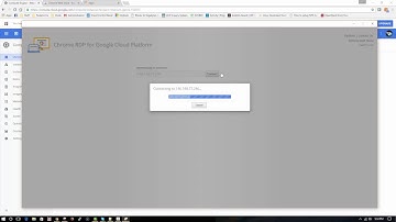 Launch Windows 2016 Server on Google Cloud Platform