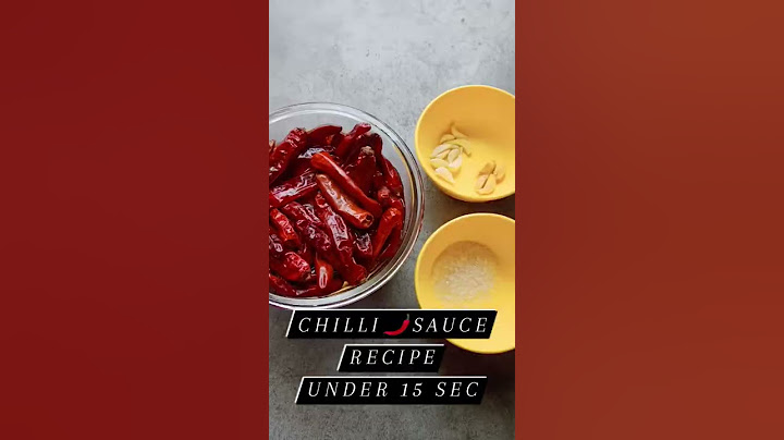 chili sauce recipe | dry red chili sauce | how to make red chili sauce | homemade chili sauce |