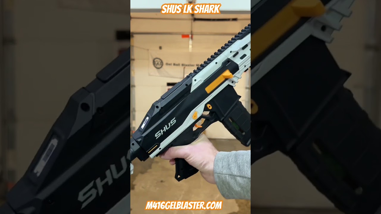 🦈🔥SHUS LK SHARK! (ИГРУШКА!)🔥ДЕМО🦈 Гелевый бластер - GEN8 - "Безопасные цвета" - Новый веселый бла...