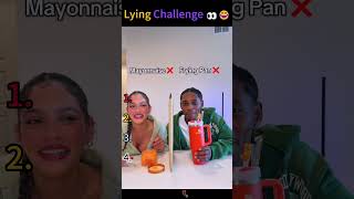 Lying Challenge 👀😂#desandnaz #couples #relationshipgoals##fyp