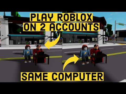 How To Play Roblox With 2 Accounts At The Same Time On Pc Windows 10 Youtube - how to play roblox on a computer 2 account