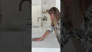 Mom life is wiping counters on repeat 🧼 @MrsMeyersCleanalways saves the day #cleantok #momlife