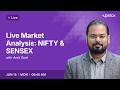 🔴 Live Market Analysis: NIFTY & SENSEX | 15th Jun 8:45 AM | Amit Goel | Upstox
