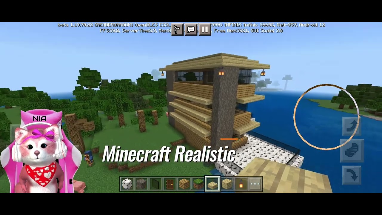 drama realistic mine craft bersama totoro part 2