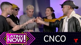 Exclusivo: CNCO juega y se atreve al reto de Latinx Now! | Latinx Now!