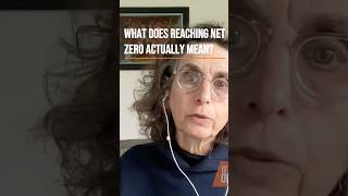 What does reaching net zero actually mean