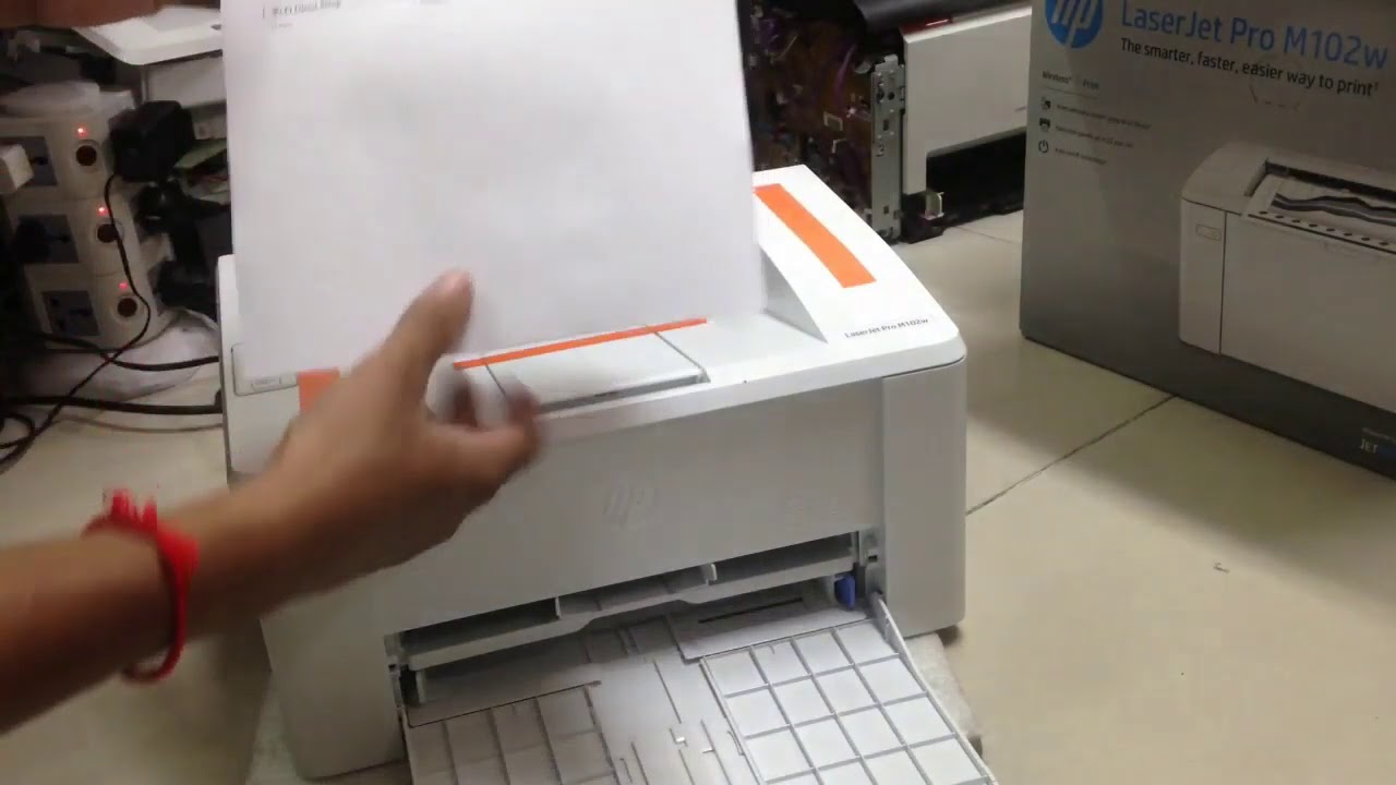 HP LaserJet Pro M102w Review Unboxing YouTube