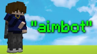 the 'aimbot' texture pack...